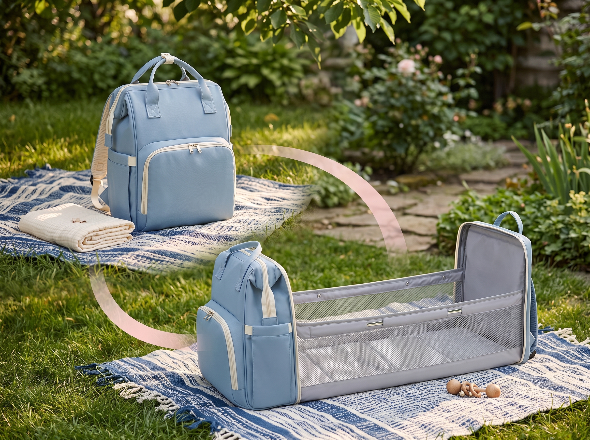 LittleCarry Baby Bag outdoor